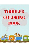 Toddler Coloring Book: Ages 1-6 Childhood Learning, Preschool Activity Book 100 Pages Size 8.5x11 Inch(50 Coloring Activity Book for Kids)