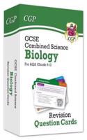 GCSE Combined Science: Biology AQA Revision Question Cards: (CGP AQA GCSE Combined Science)