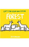 Lift-The-Flap and Color: Forest