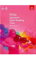 Viola Specimen Sight-Reading Tests, ABRSM Grades 6-8