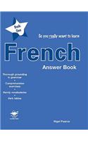 So You Really Want to Learn French Book 1 Answer Book