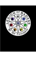 Legion of Badass Notebook: Specifically designed for Badass College