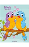 Birds Coloring Book 1 & 2