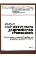 Das Verb Im Gesprochenen Franzoesisch