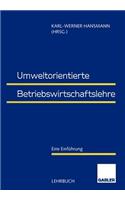 Umweltorientierte Betriebswirtschaftslehre