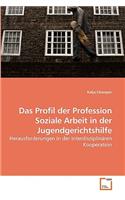 Das Profil der Profession Soziale Arbeit in der Jugendgerichtshilfe
