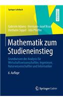 Mathematik Zum Studieneinstieg