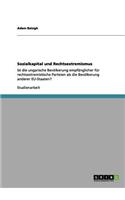 Sozialkapital Und Rechtsextremismus