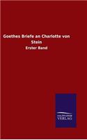 Goethes Briefe an Charlotte von Stein: (German)
