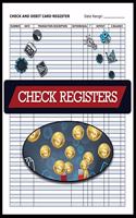 Check and Debit Card Register, Check Registers