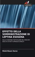 Effetto Della Somministrazione Di Leptina Esogena