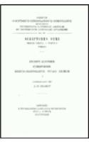 Incerti Auctoris Chronicon Pseudo-Dionysianum Vulgo Dictum, I: (Syr. III, 1), V.