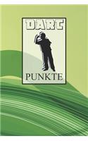 Dart Punkte: Spielblock um deine Punkte zu notieren - mit Dart Outs - Training oder Turnier - Crickets - 301, 501, 701 - Scorer Book