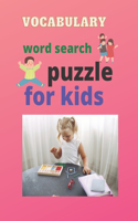 Vocabulary Word Search for Kids