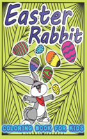 Easter Rabbit Coloring Book For Kids
