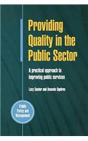 Providing Quality in the Public Sector