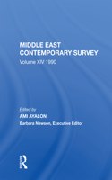 Middle East Contemporary Survey, Volume XIV: 1990