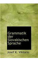 Grammatik Der Slovakischen Sprache