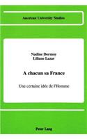 Chacun Sa France