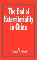 End of Exterritoriality in China