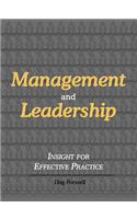 Management and Leadership