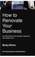 How to Renovate Your Business