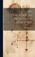 Etymological Analysis of Latin Verbs