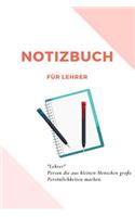 Notizbuch für Lehrer