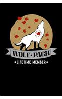 Wolf Pack Lifetime Member: Fantasy Wolf Notebook