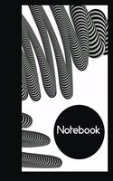 Black and White Wired Notebook