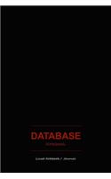 Database notebook