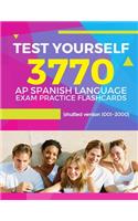 Test Yourself 3770 AP Spanish language exam Practice Flashcards (shuffled version 1001-2000)