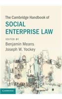 Cambridge Handbook of Social Enterprise Law