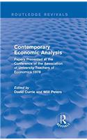 Contemporary Economic Analysis (Routledge Revivals)