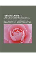 Television Lists: Supercouple, List of Most-Watched Television Broadcasts, List of Royal Variety Performances(English)