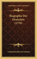 Biographie Der Deutschen (1770)