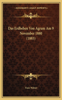 Erdbeben Von Agram Am 9 November 1880 (1883)