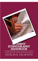 Student Ethnography Handbook