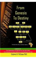 From Genesis to Destiny