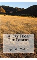 A Cry From The Desert: (English)