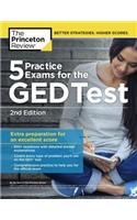 5 Practice Exams for the GED Test, 2nd Edition