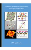 Electronic Properties of Nanoclusters in Amorphous Materials