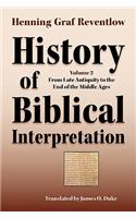 History of Biblical Interpretation, Vol. 2