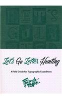 Let's Go Letter Hunting Notebook