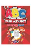 ABC Farm Alphabet Coloring Book