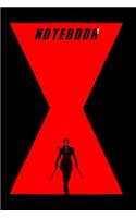Black Widow Notebook Journal