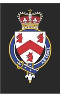 Tinsley: Tinsley Coat of Arms and Family Crest Notebook Journal (6 x 9 - 100 pages)