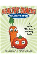 Healthy Snacks Coloring Book