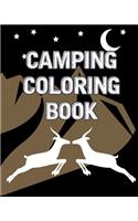 Camping Coloring Book