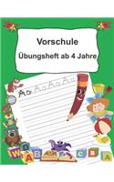 Vorschule Übungsheft ab 4 Jahre